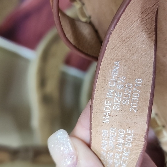 MADEWELL leather sandals size 6.5 - Picture 8 of 9